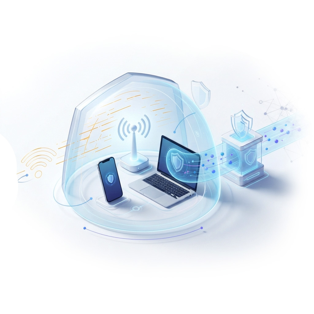 Автоматическая защита в публичных Wi-Fi сетях с Nevoro VPN